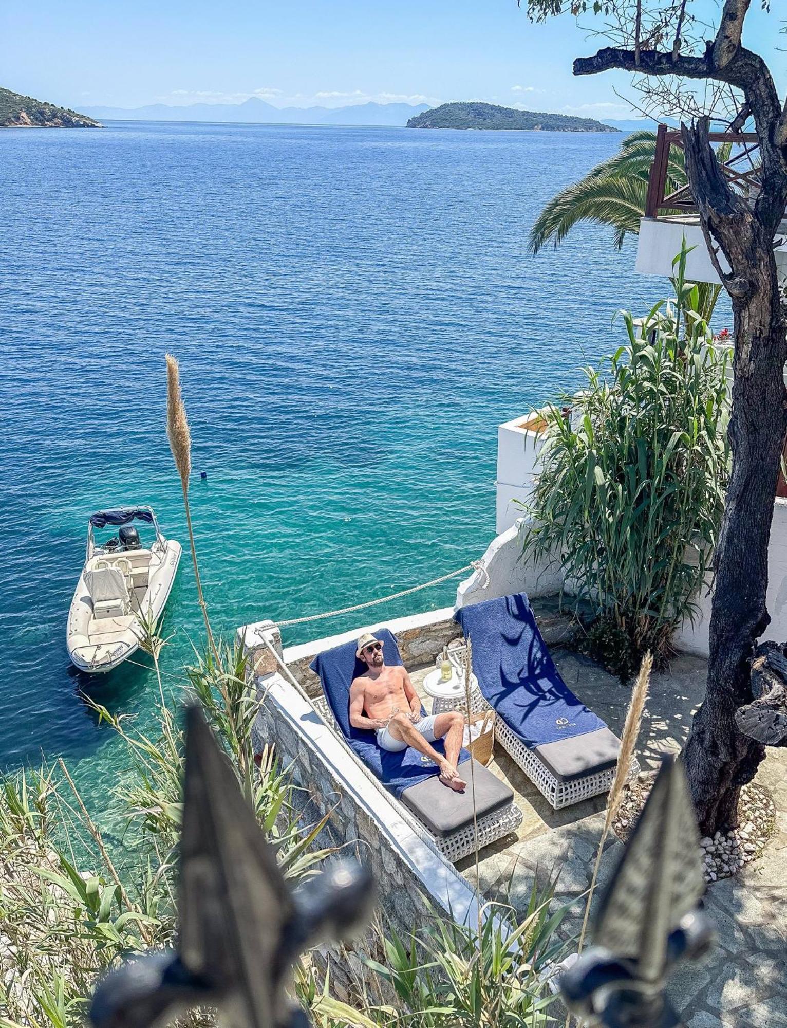 Hotel Ourania'S Mansion Città di Skiathos Esterno foto